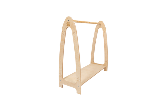 Soft Hanger on clothing small Natural
