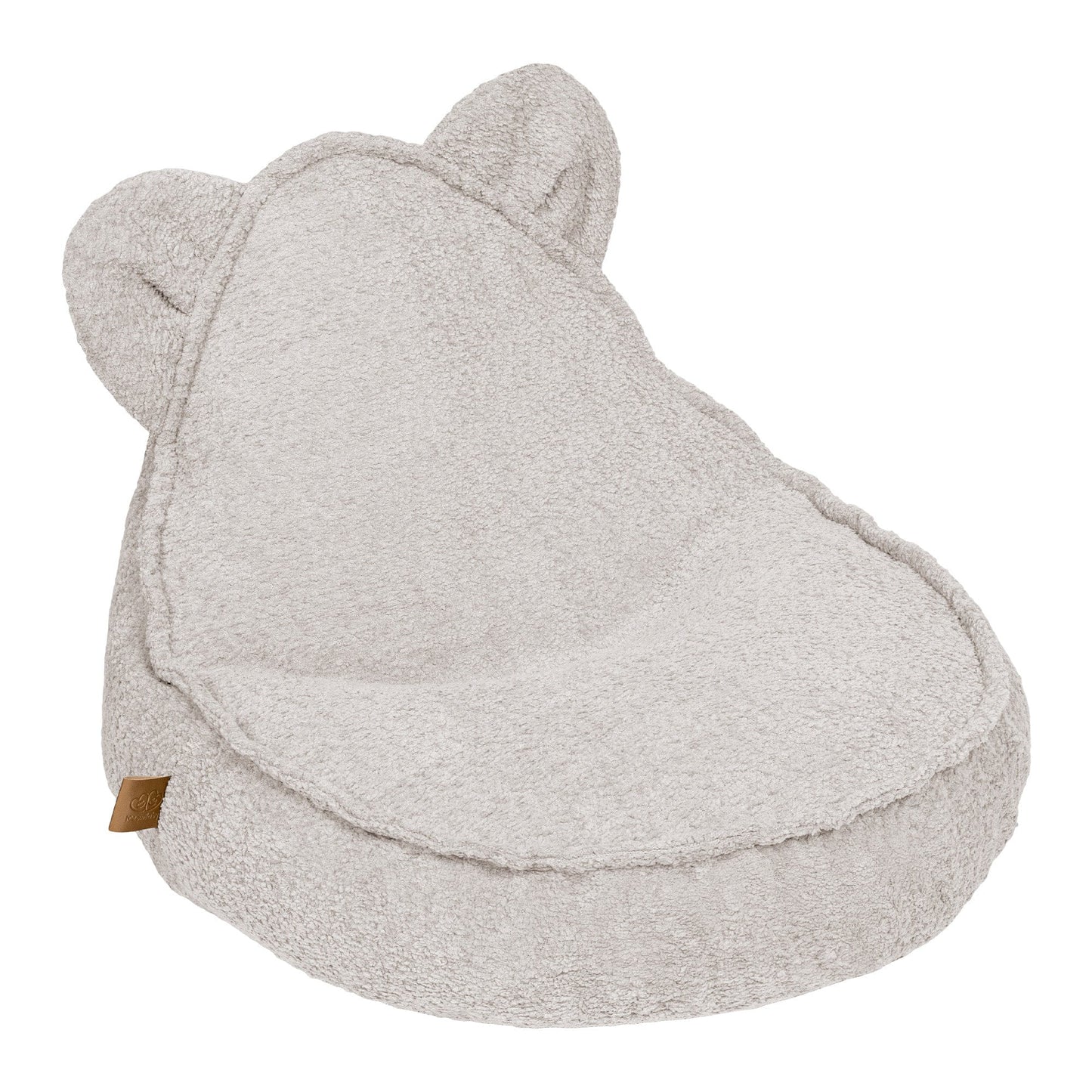 Boucle Teddy Blazer Bag, Champagne Ecru