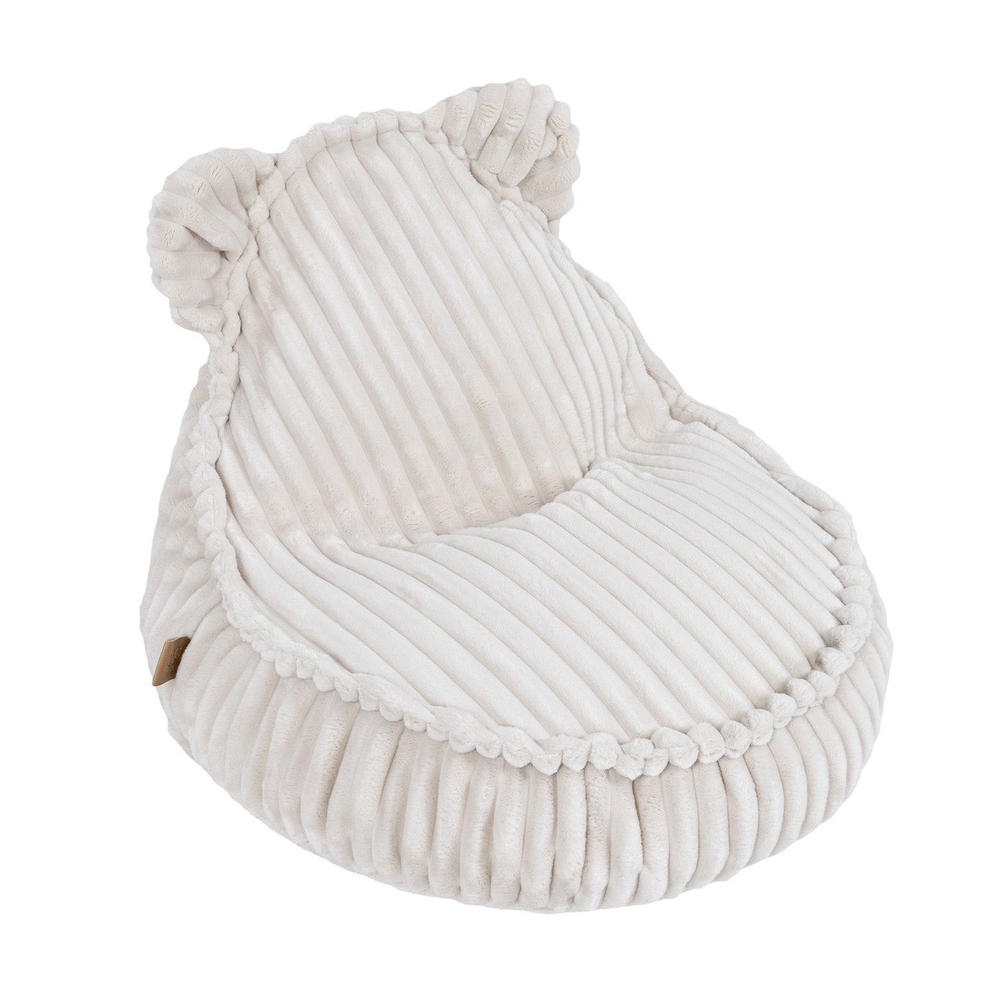 Churros Teddy Sako Bag, Cotton Candy White