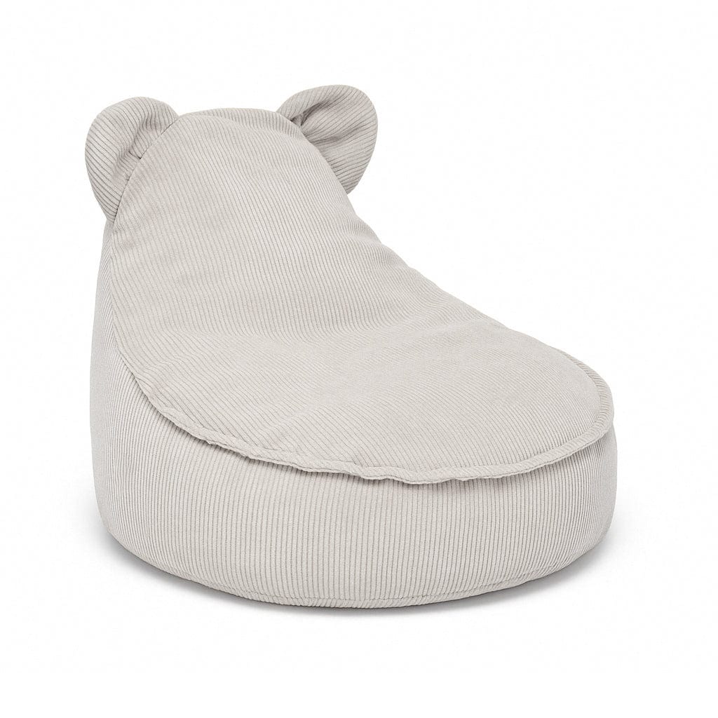 MeowBaby Slimcord Teddy Kinderzitzak — Grey