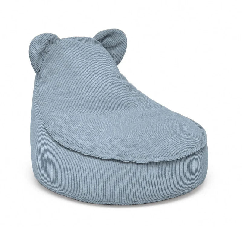 MeowBaby Slimcord Teddy Kinderzitzak — Turquoise