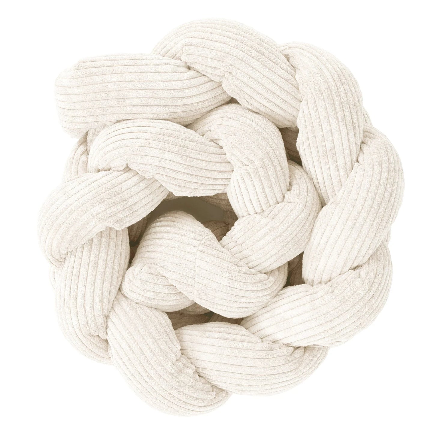 Crib Bumper Braid - Soft Protective Bumper for Babies | Aesthetic Vanilla L Size - 300 cm