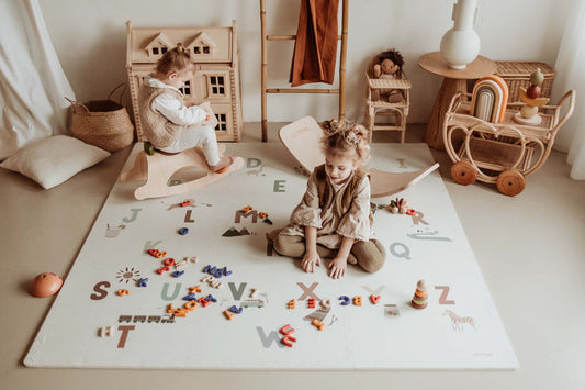 EEVAA Alphabet - Terrazzo puzzle mat