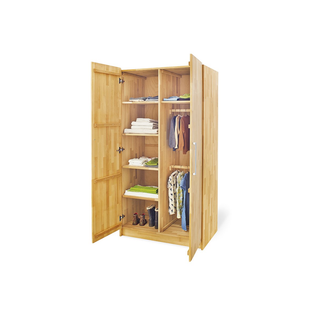 Natura wardrobe – Solid beech wood