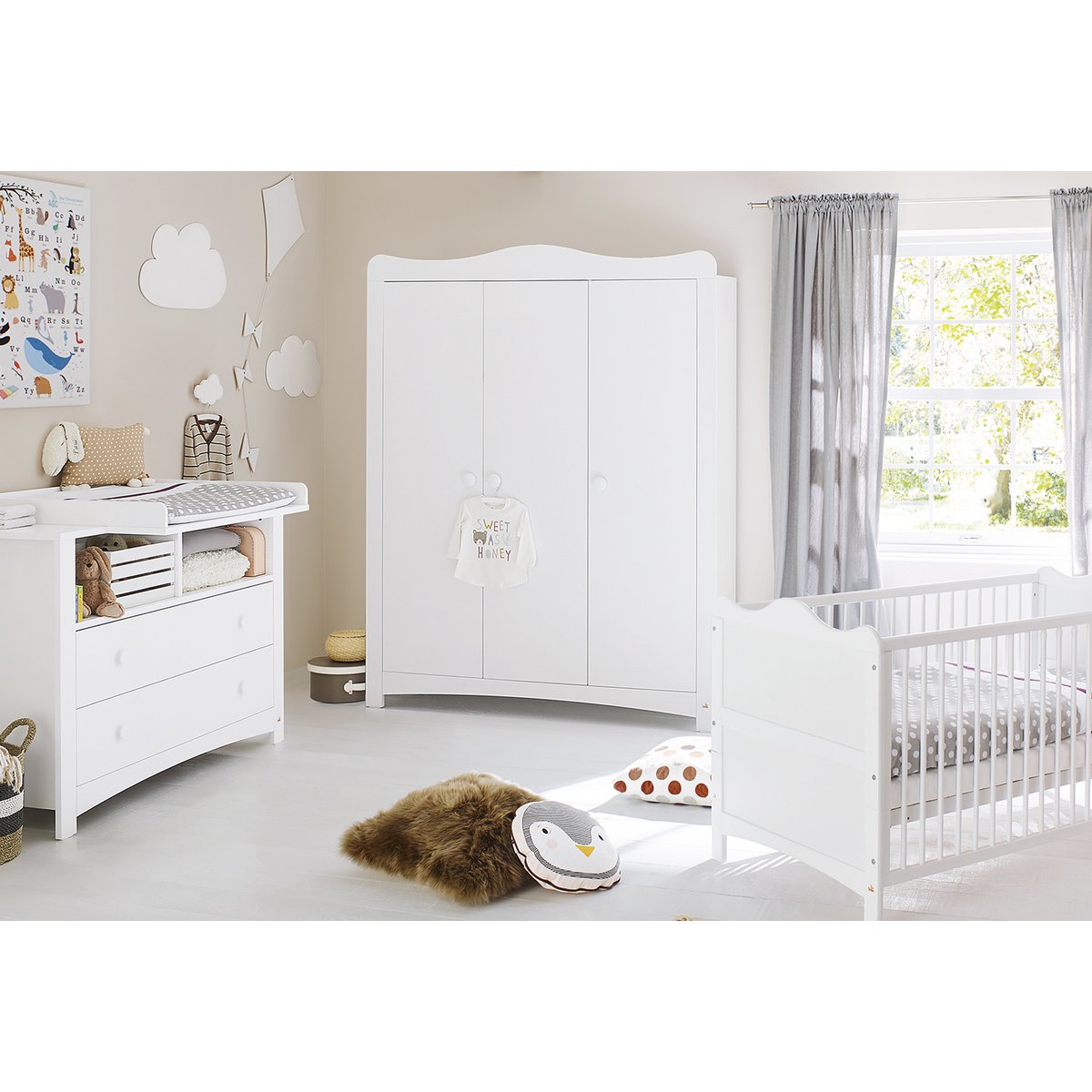 Wardrobe 'Florentina' large