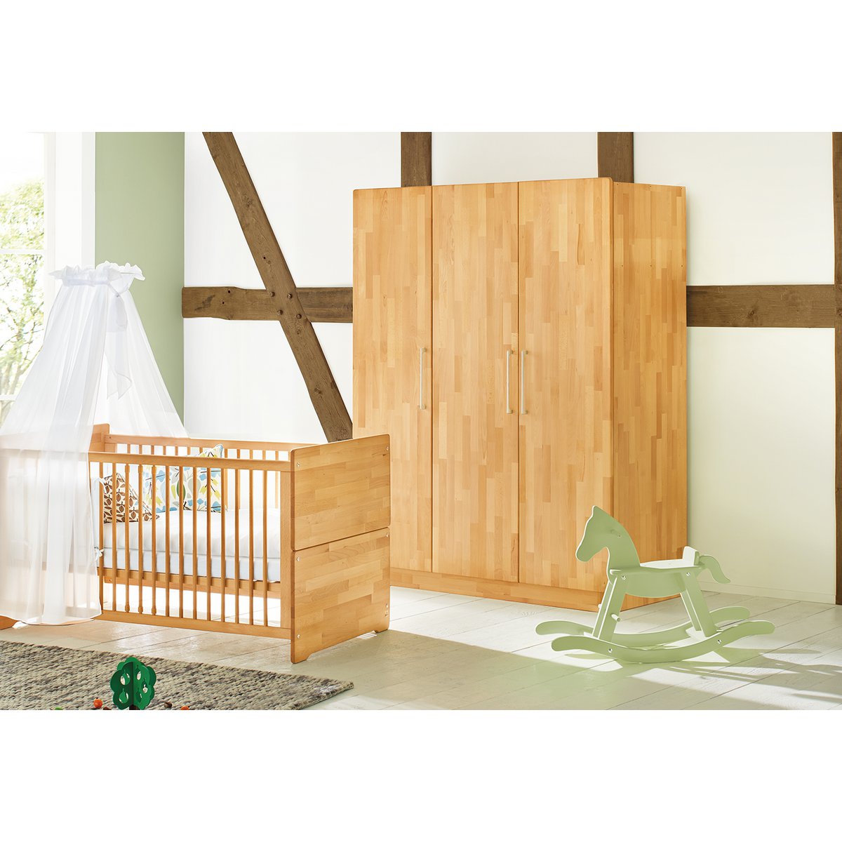 Garderobe "natuur" groot