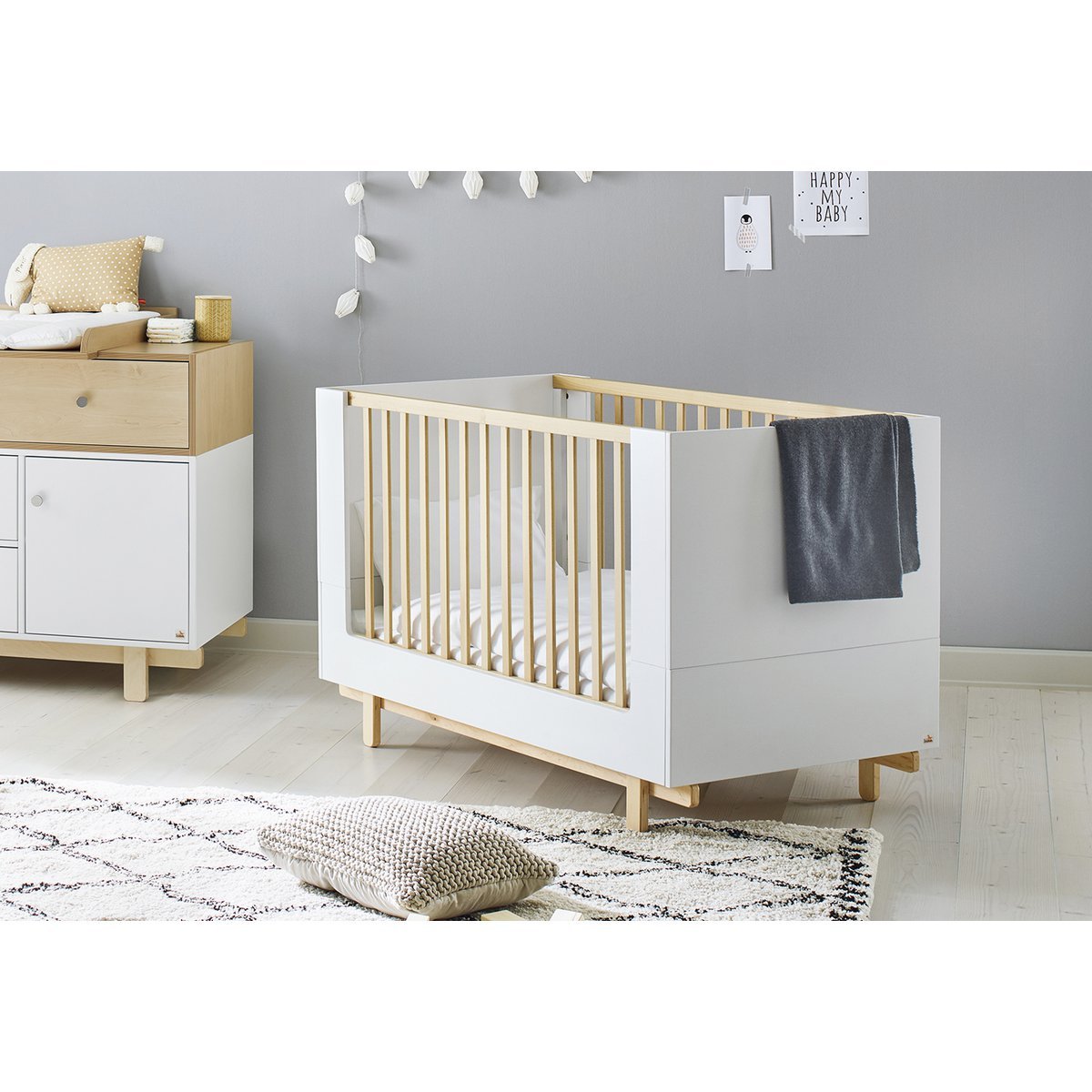 Boks crib - stylish baby bed