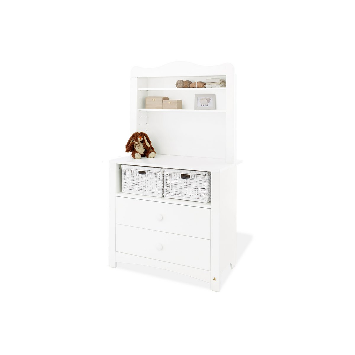 Commode Florentina breed met plankunit – 2-delig – productbeeld 2