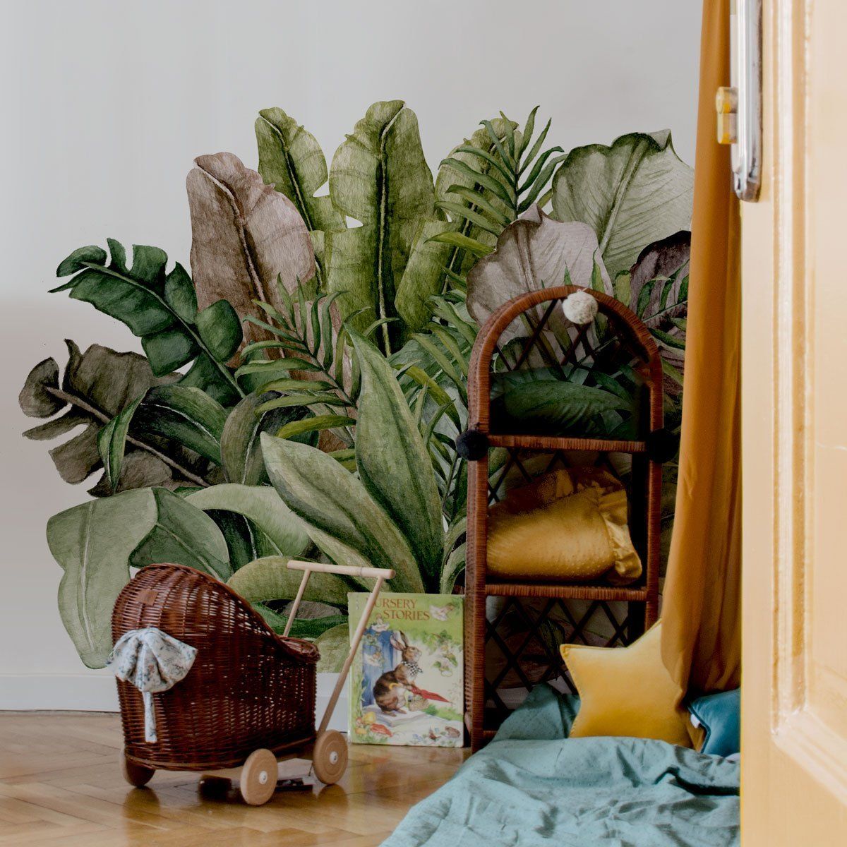 Jungle Fever Behind-The-Bed Wallsticker