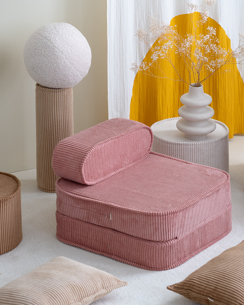 Wigiwama Brown Sugar Roll - ribbed cushion