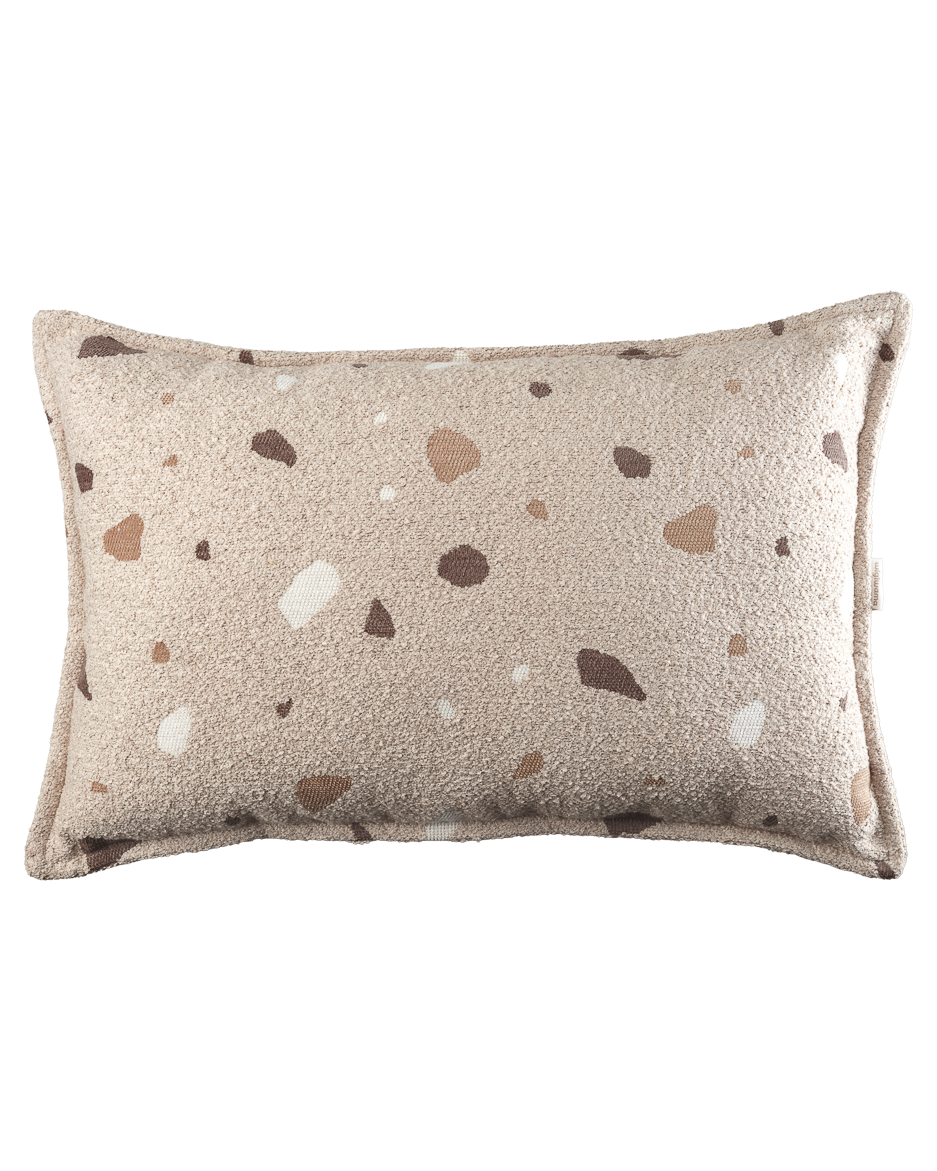 Wigiwama Terrazzo Sand Bolster - rectangular cushion