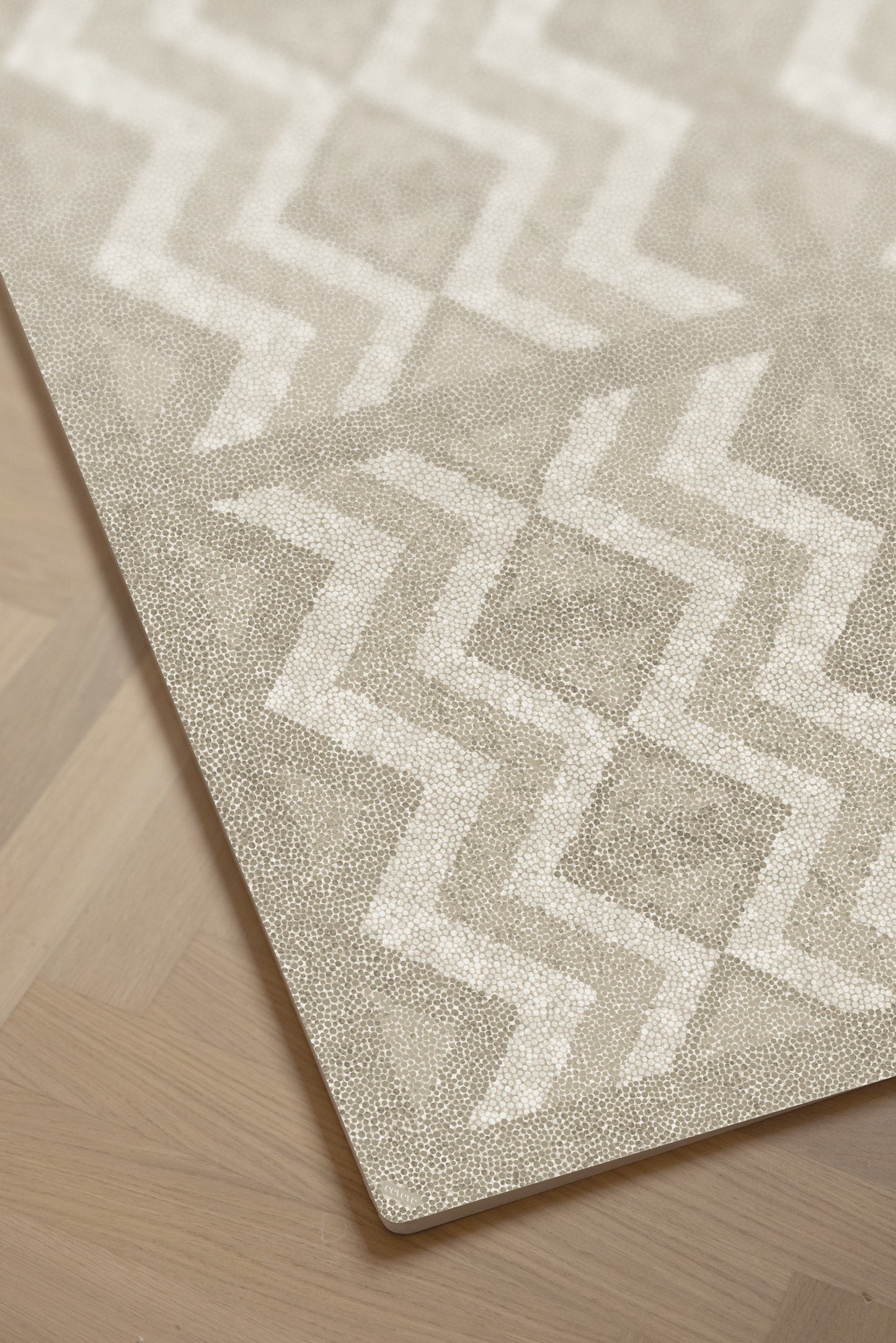 Kilim playmat foam - Feather Gray