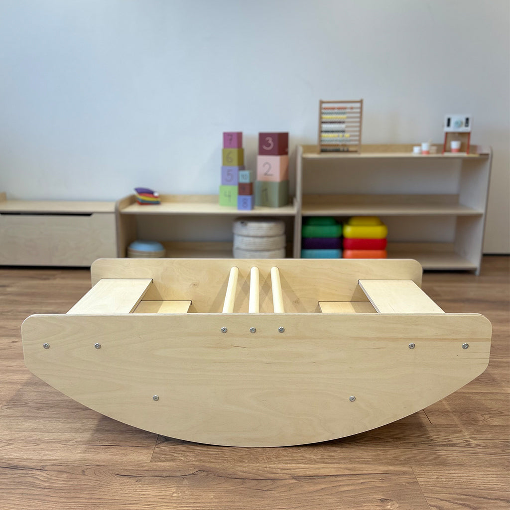 Wooden swing boat 2-in-1 - Emmi Pikler inspired