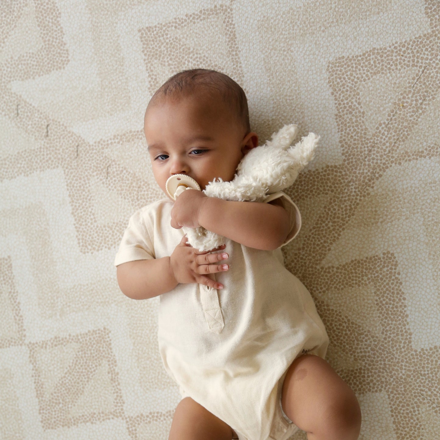 Kilim play mat foam - Sand