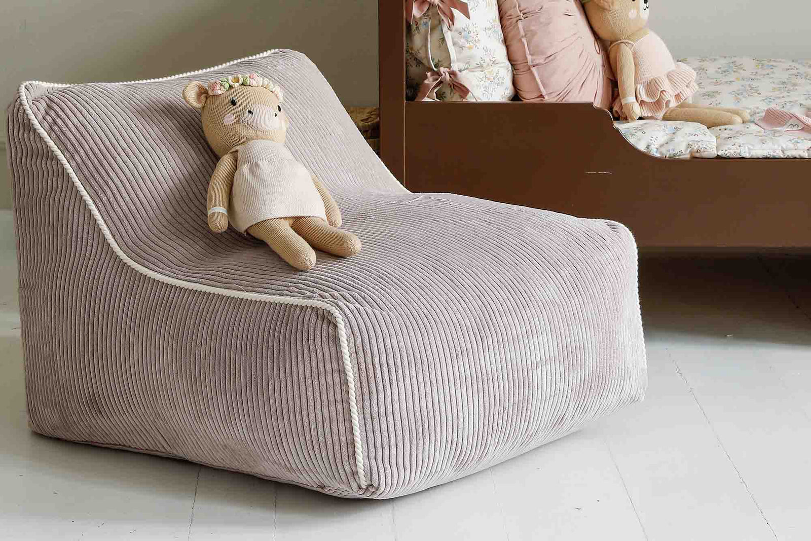 Shappy Kumo Fauteuil Corduroy in Candy