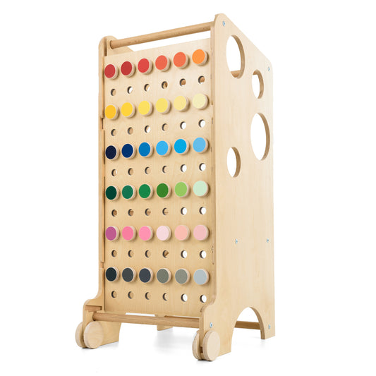 Colored Pegs Board - Leea's Tower Accessory