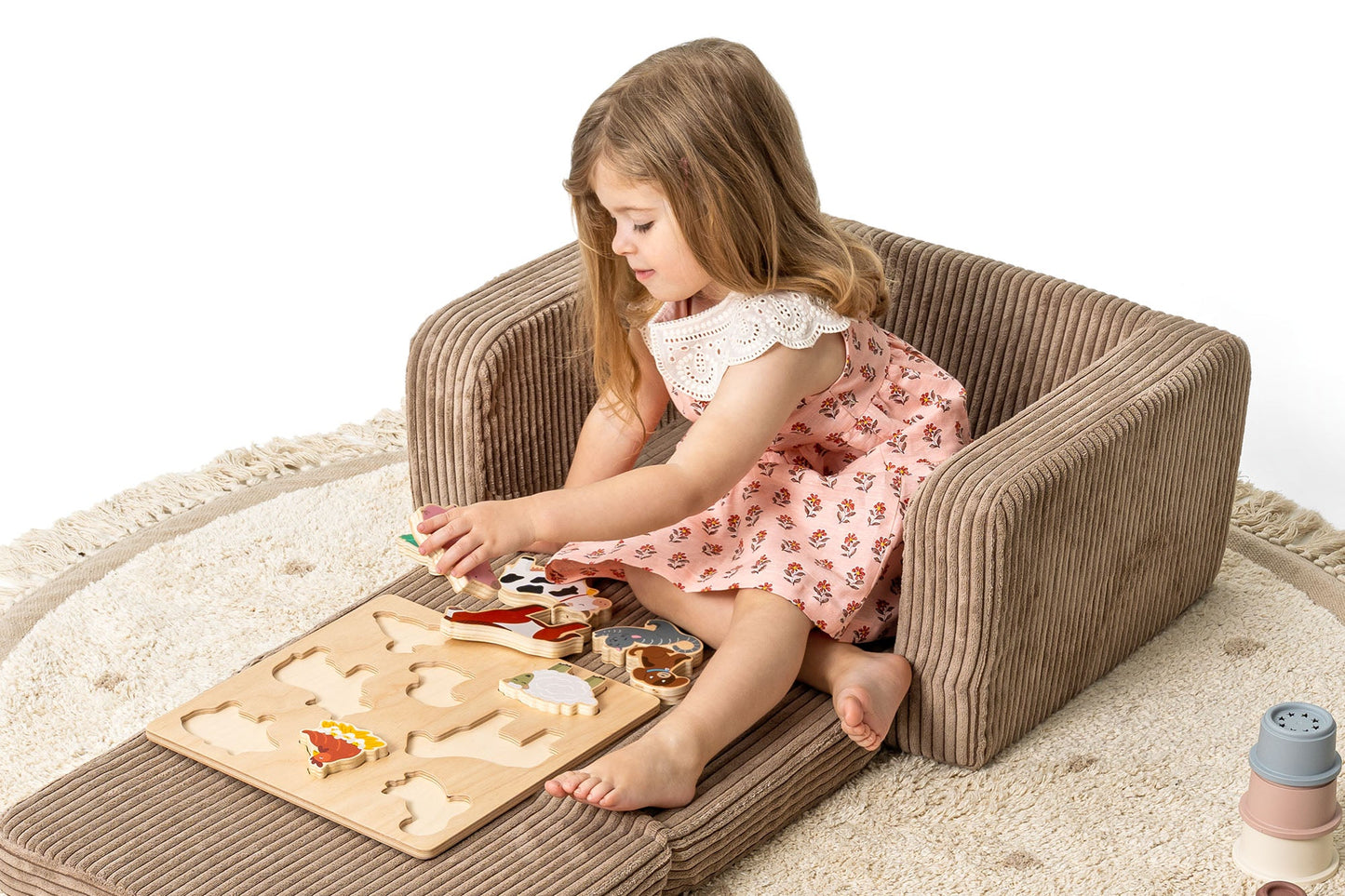 Lumi Chair Corduroy Chocolate