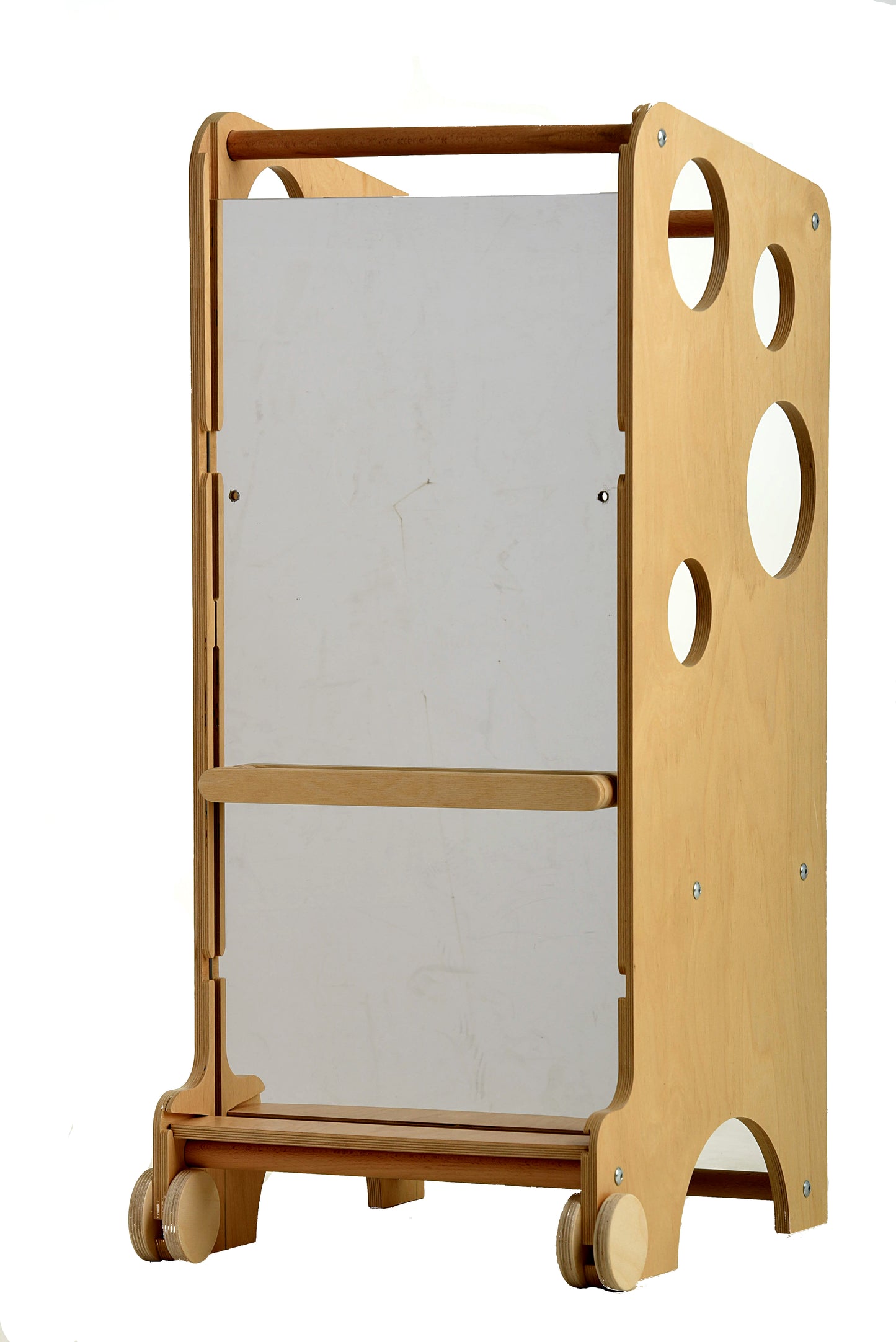 Montessori Mirror with pull-up bar XL - Leea's Tower Accessory