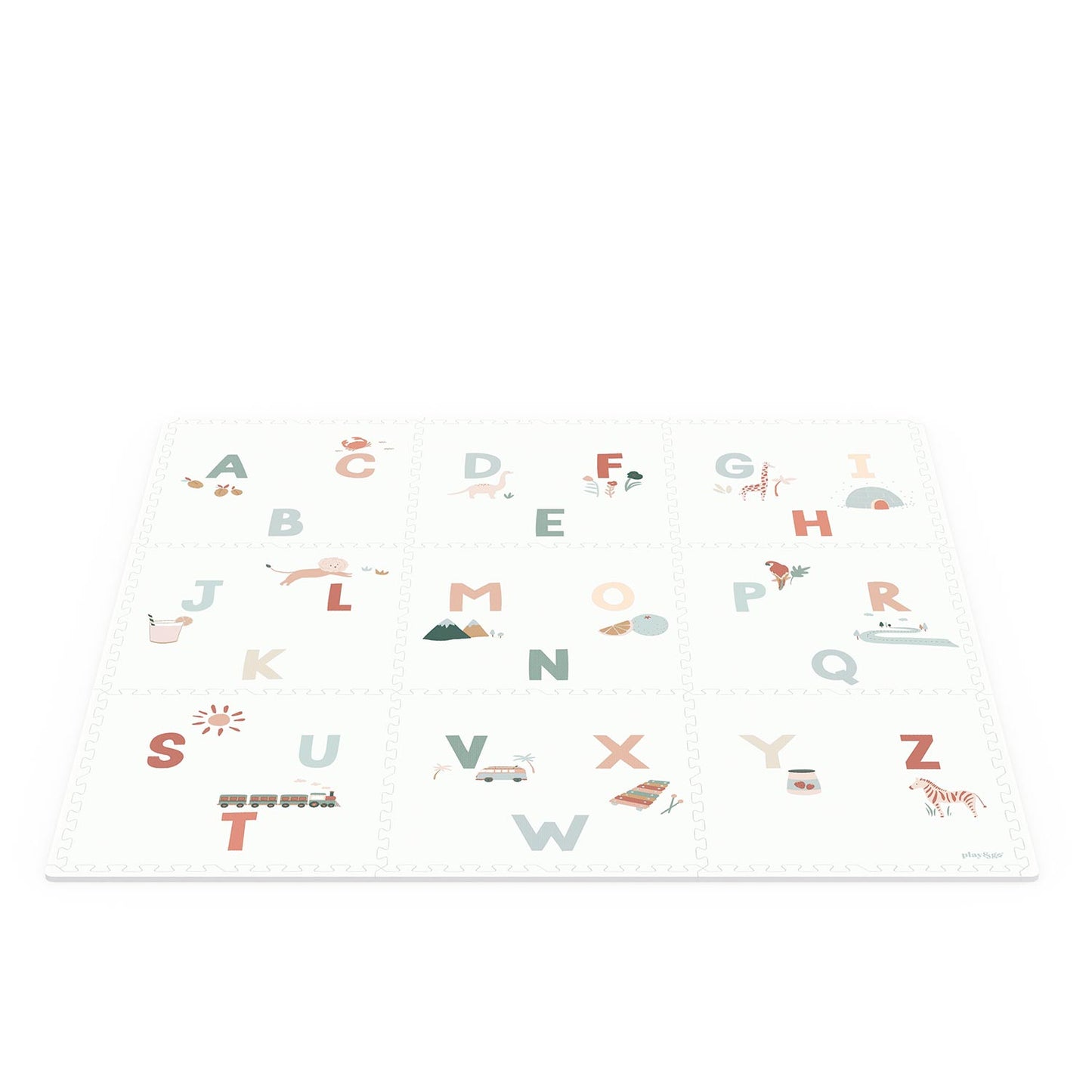 EEVAA Alphabet - Terrazzo puzzle mat