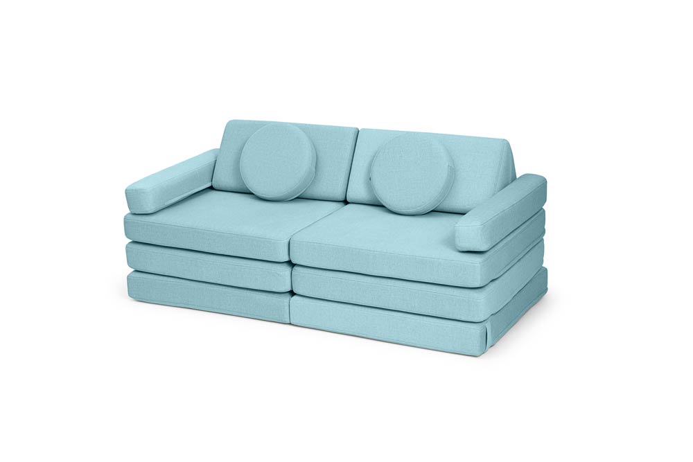 Shappy Original Play Sofa And Arches Set Sky Blue