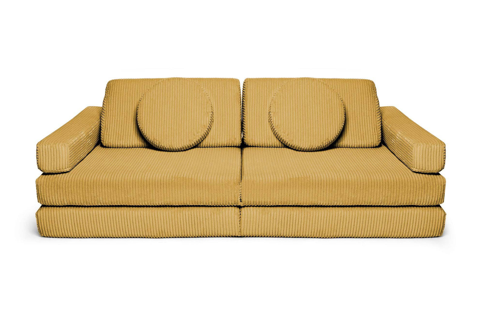 Shappy Speelbank Pure Corduroy in Honey – vooraanzicht