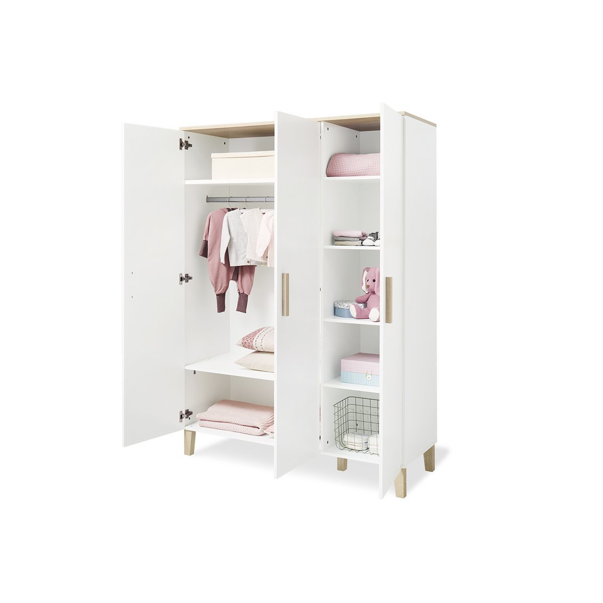 Large Lumi wardrobe - children's room wardrobe