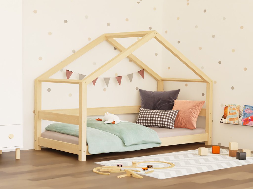 Lucky House Bed - Premium Wooden Children's Bed in House Shape
