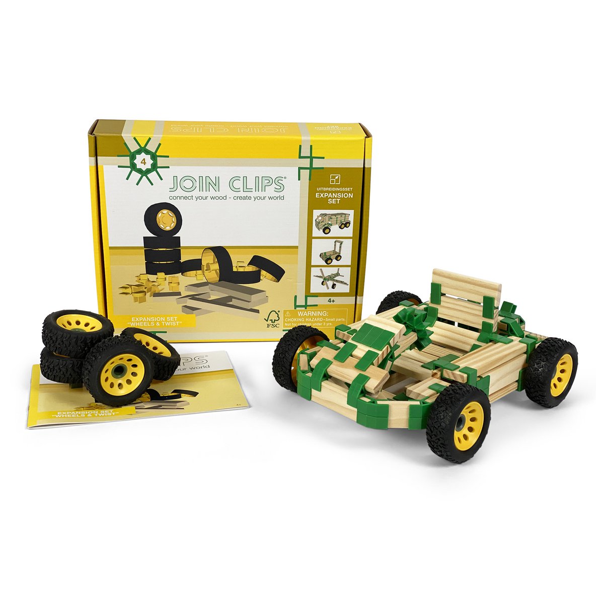 JOIN CLIPS Wheels & Twist — wielen en draaiclips