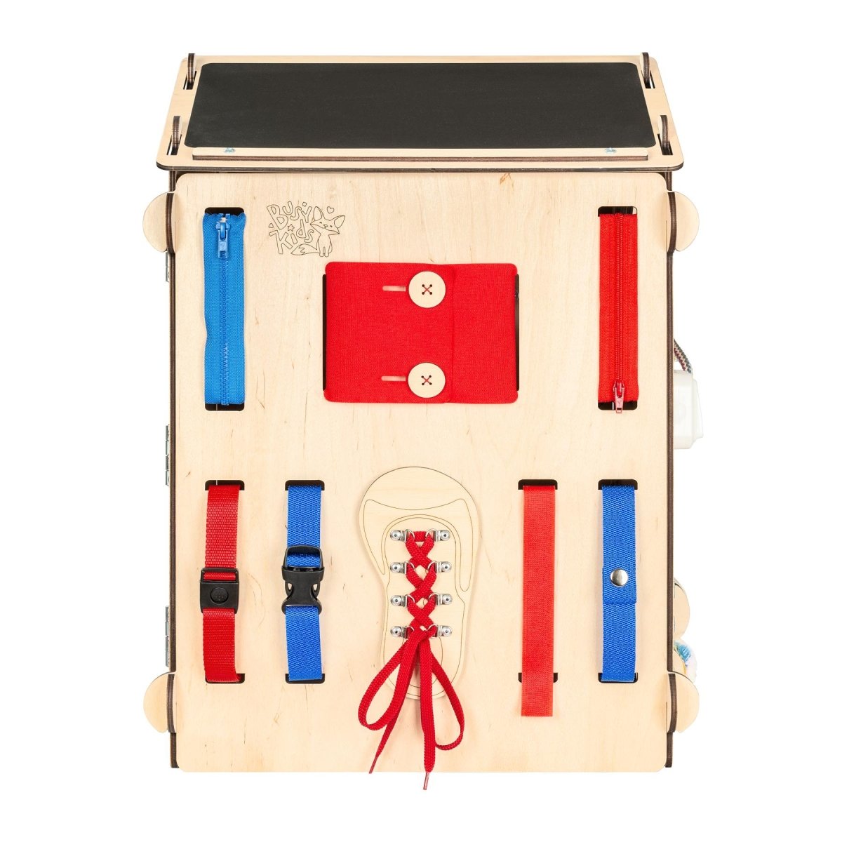 BusyKids Busy Board speelhuisje – naturel-Speelhuisje
