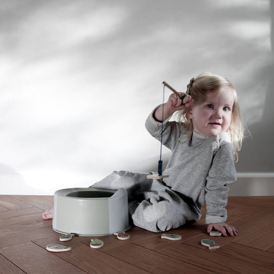 Foldable potty - Buubla Travel Potty - green