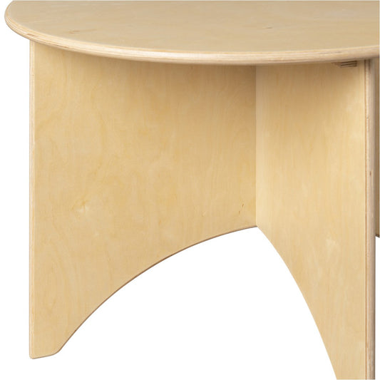 Children's table Apollo - Round wooden children's table Ø 75 cm