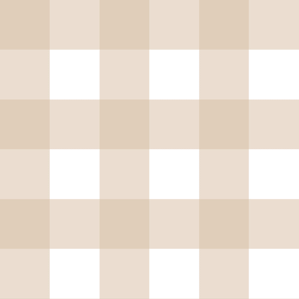 Dekornik Check Classic Beige kinderbehang