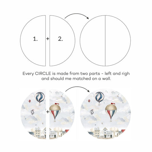 Balloons In A Circle -