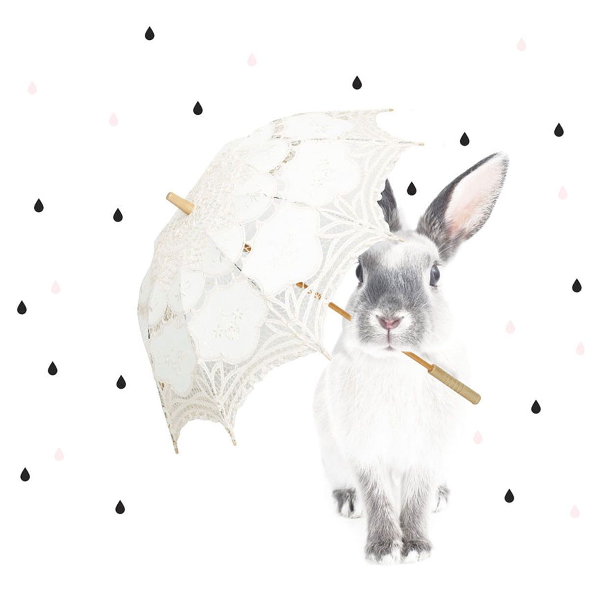 Harry In The Rain Wallsticker -