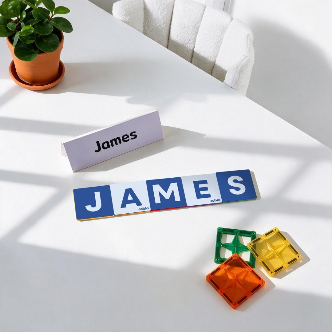 Coblo Toppers Hoofdletters – 60 stuks in gebruik