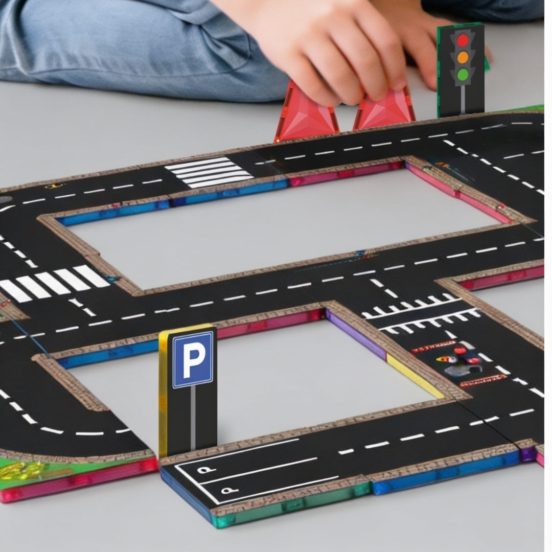 Coblo Toppers Wegen – 60 stuks op magnetische tegels