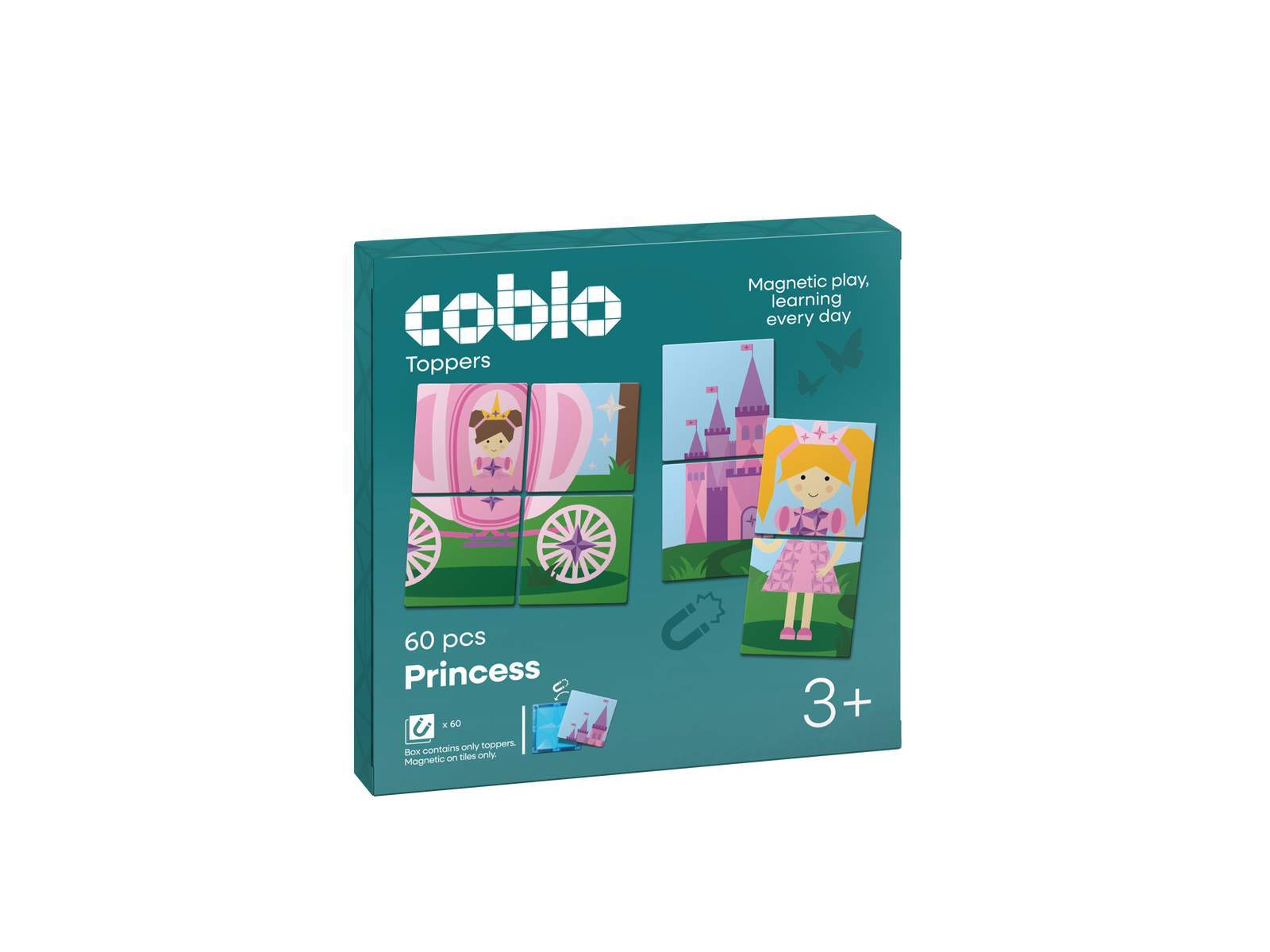 Coblo Toppers Prinsessen – 60 stuks verpakking