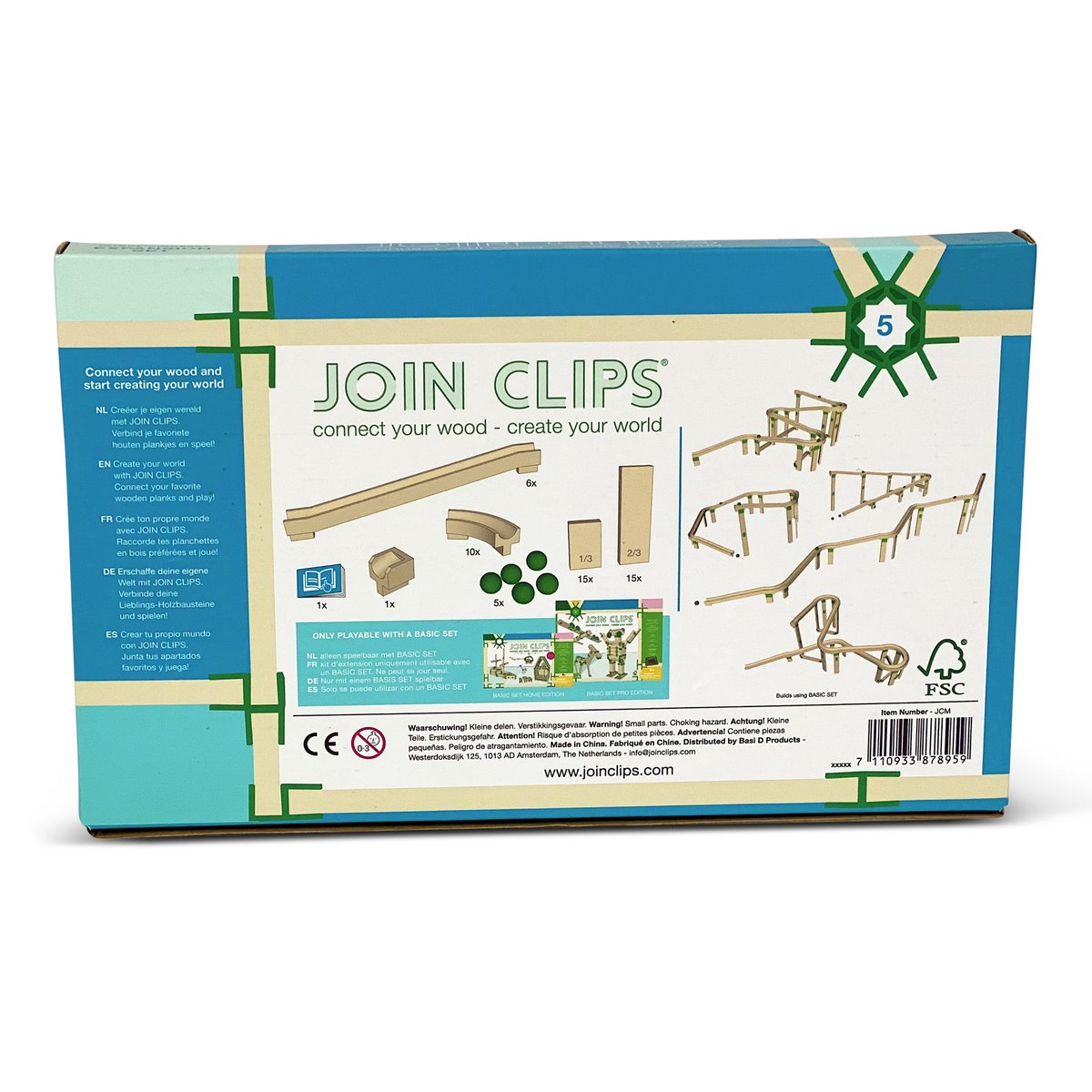 JOIN CLIPS - Expansion - marble run