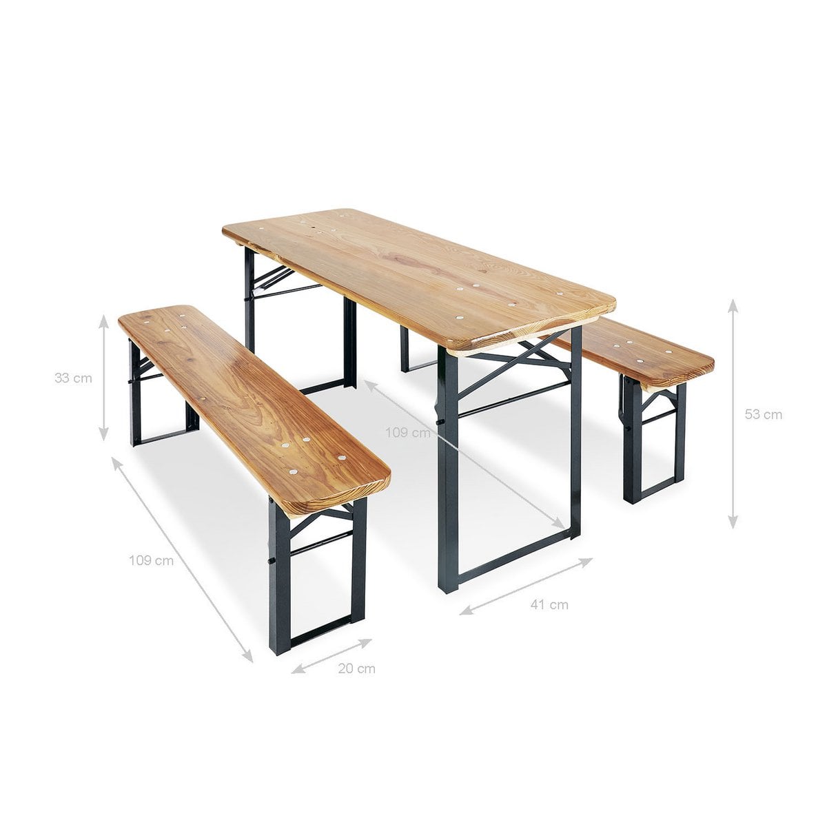 Kinderzitset voor buiten Sepp – 3-delig – productbeeld 2