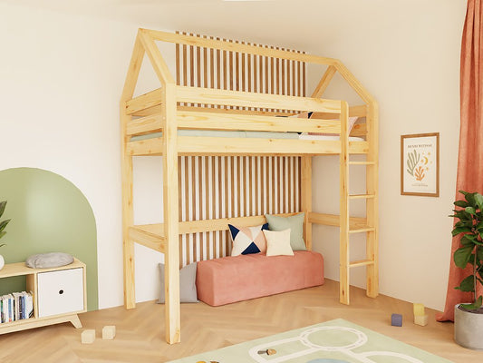 Manaslu house bed - loft bed with ladder