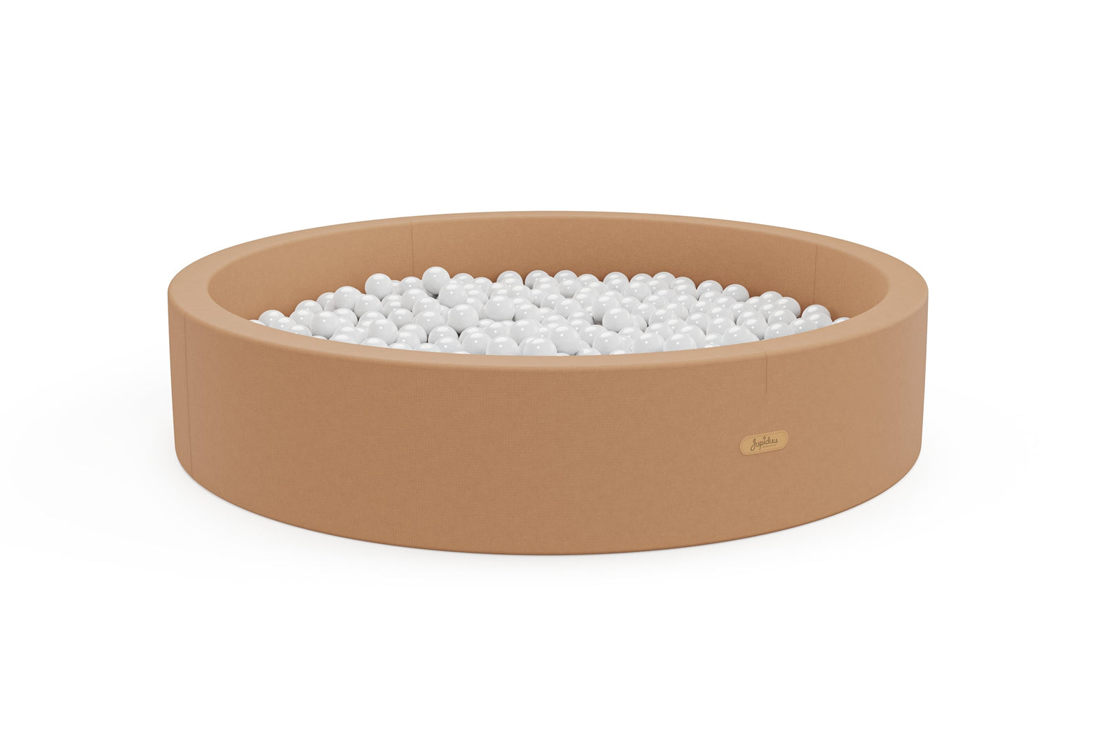 Jupiduu ballenbak Camel 115 cm met 300 witte ballen