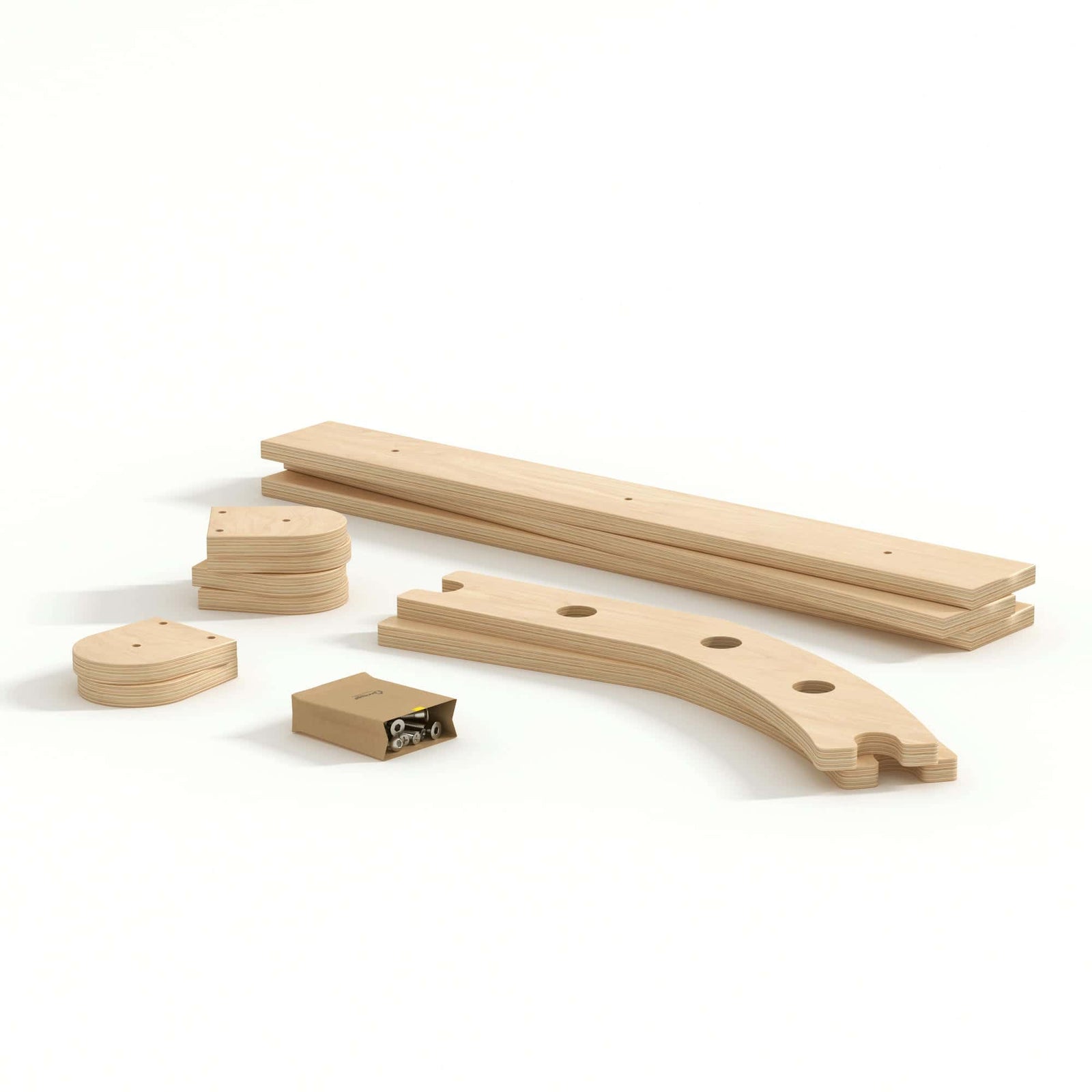 BusyKids klimrek – sprossenwand regenboog – productbeeld 14