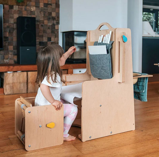 Montessori toren - avonturen en speelhoek -