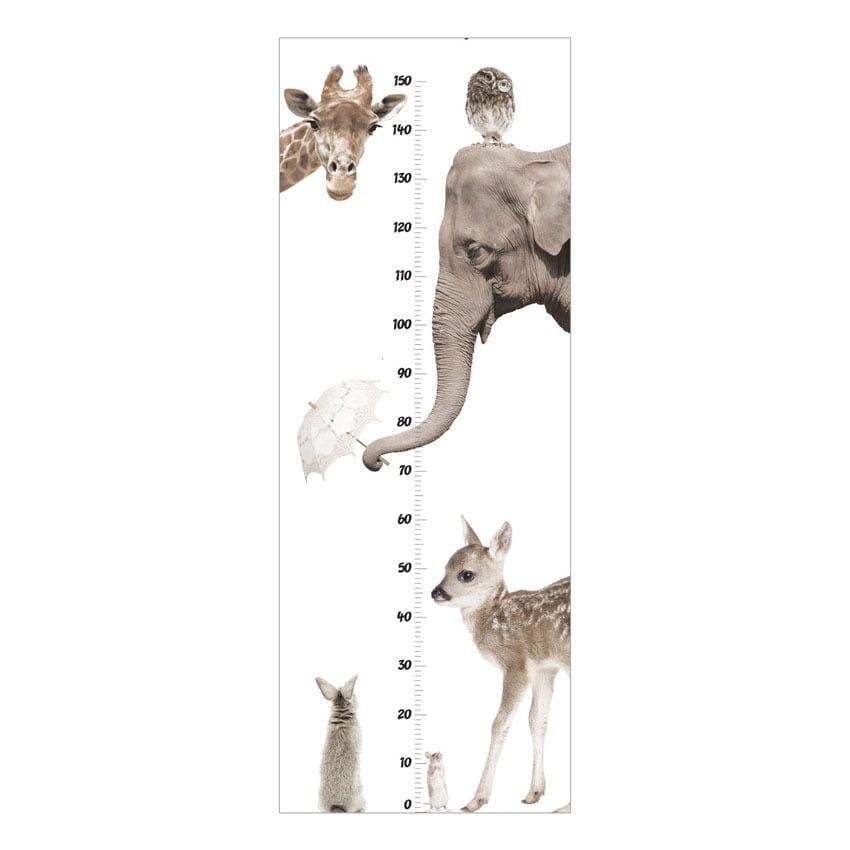 I Love Animals Growth Chart