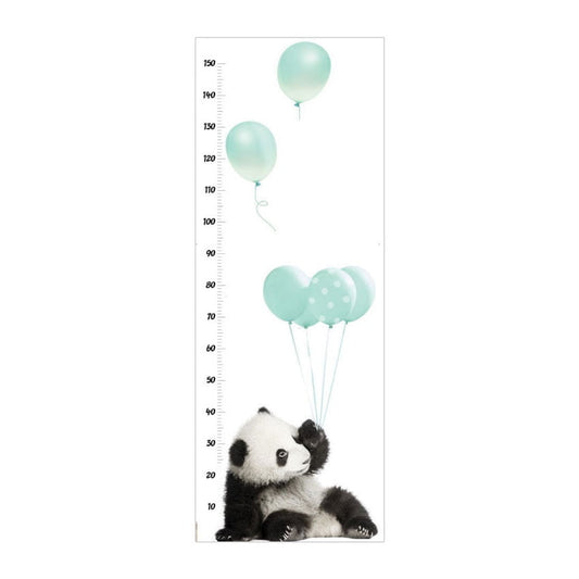 Panda With Mint Balloons Growth Chart