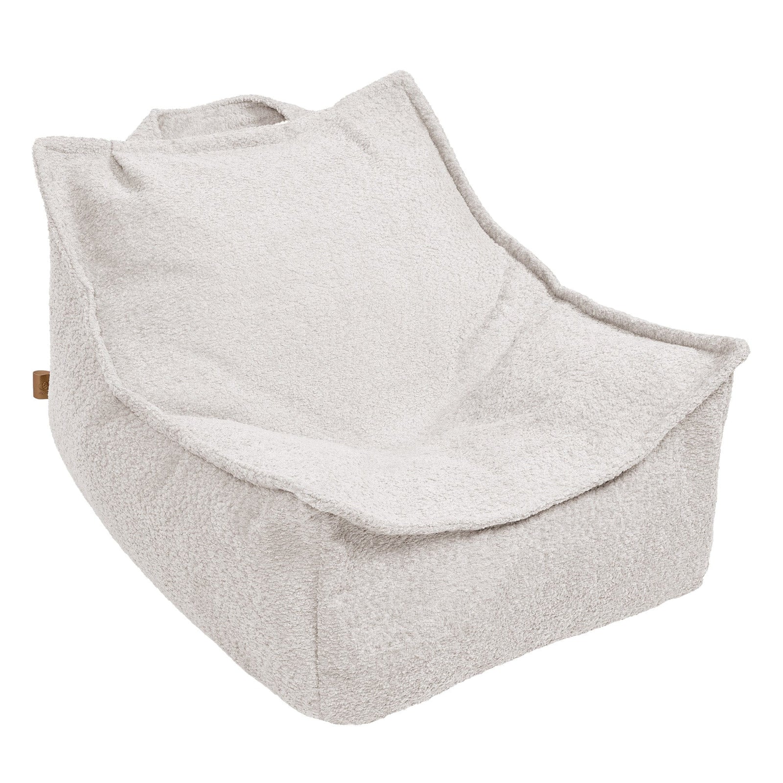 MeowBaby Boucle kinderzitzak champagne detail