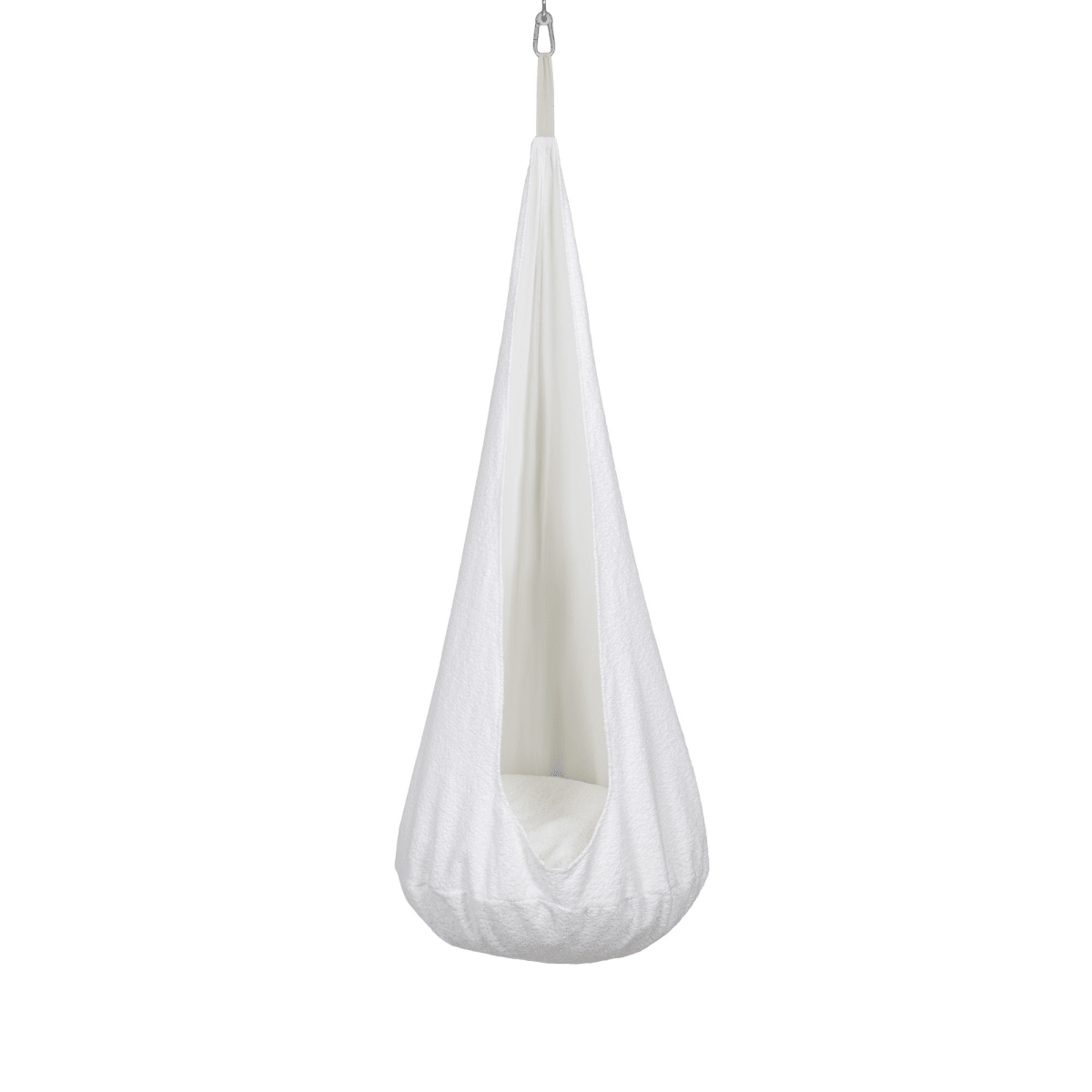 MeowBaby cocon hangschommel voor kinderen Boucle