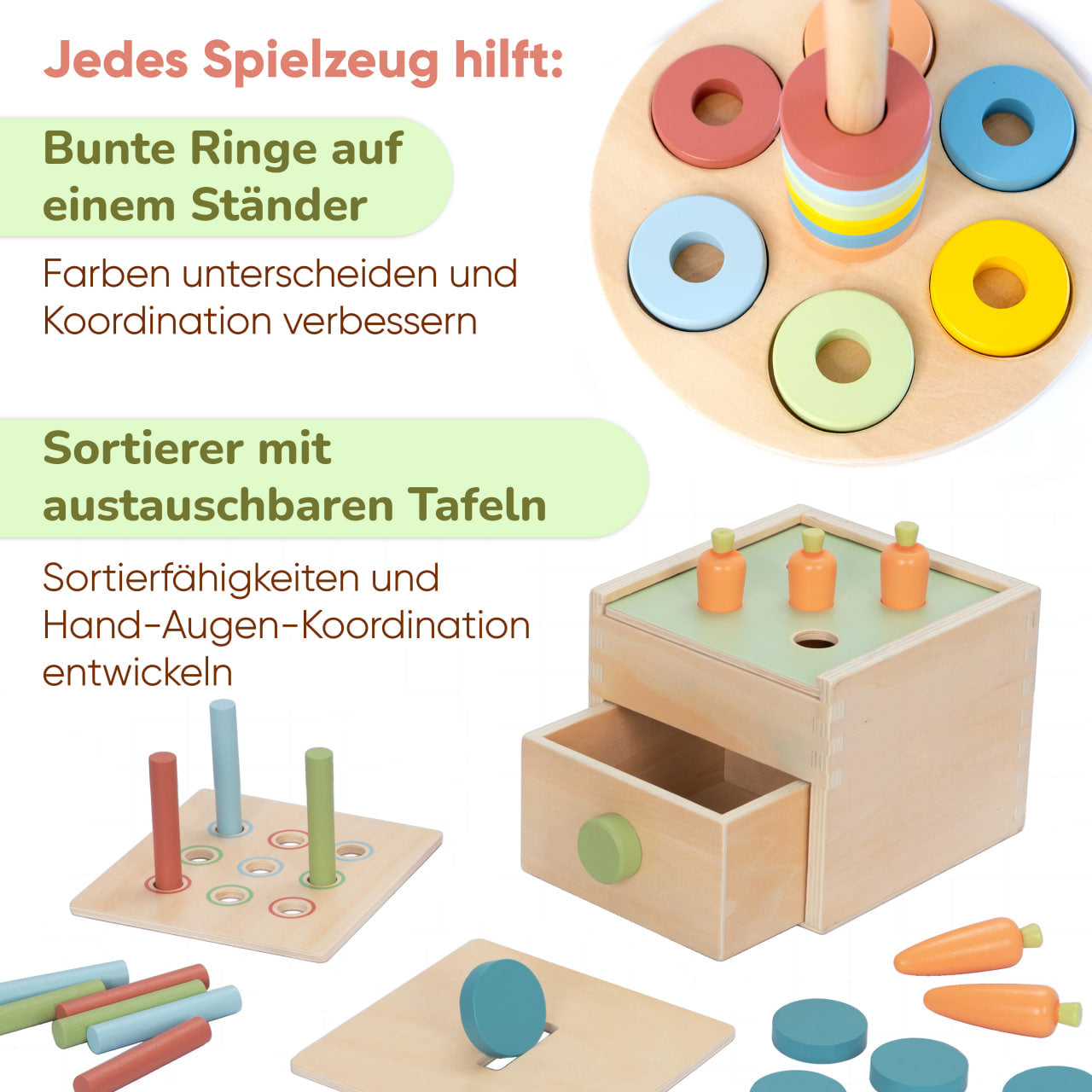 BusyKids Montessori box – 12-18 maanden – productbeeld 3
