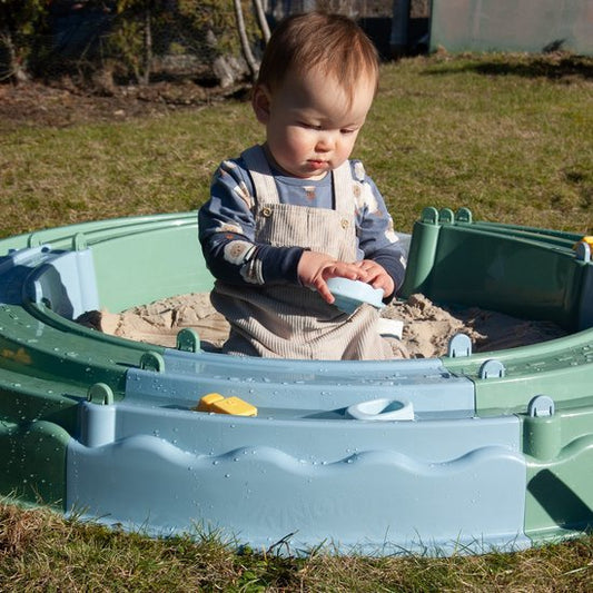 Viking RE:LINE - Sandbox with water track - sustainable outdoor toys