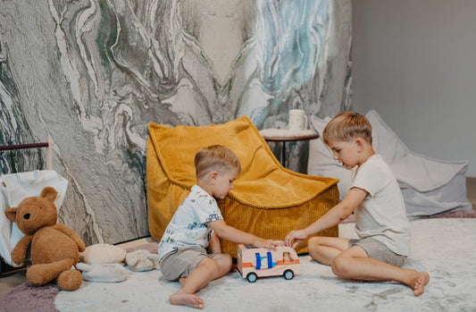 YappyHug beanbag Mustard – Ergonomische zitzak (80×70×50 cm)